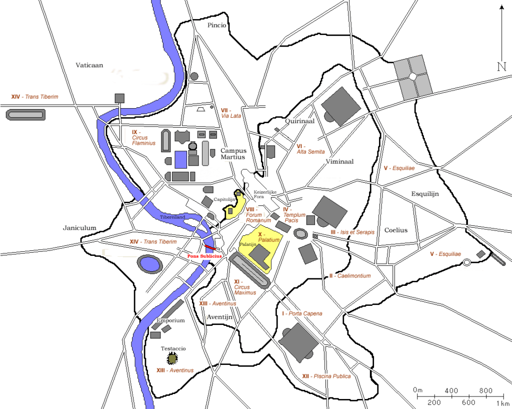 Location of Pons Sublicius